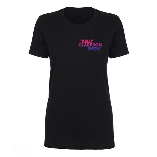 The Kelly Clarkson Show Multi-Color Logo Left Chest Women's Short Sleeve T-Shirt-2