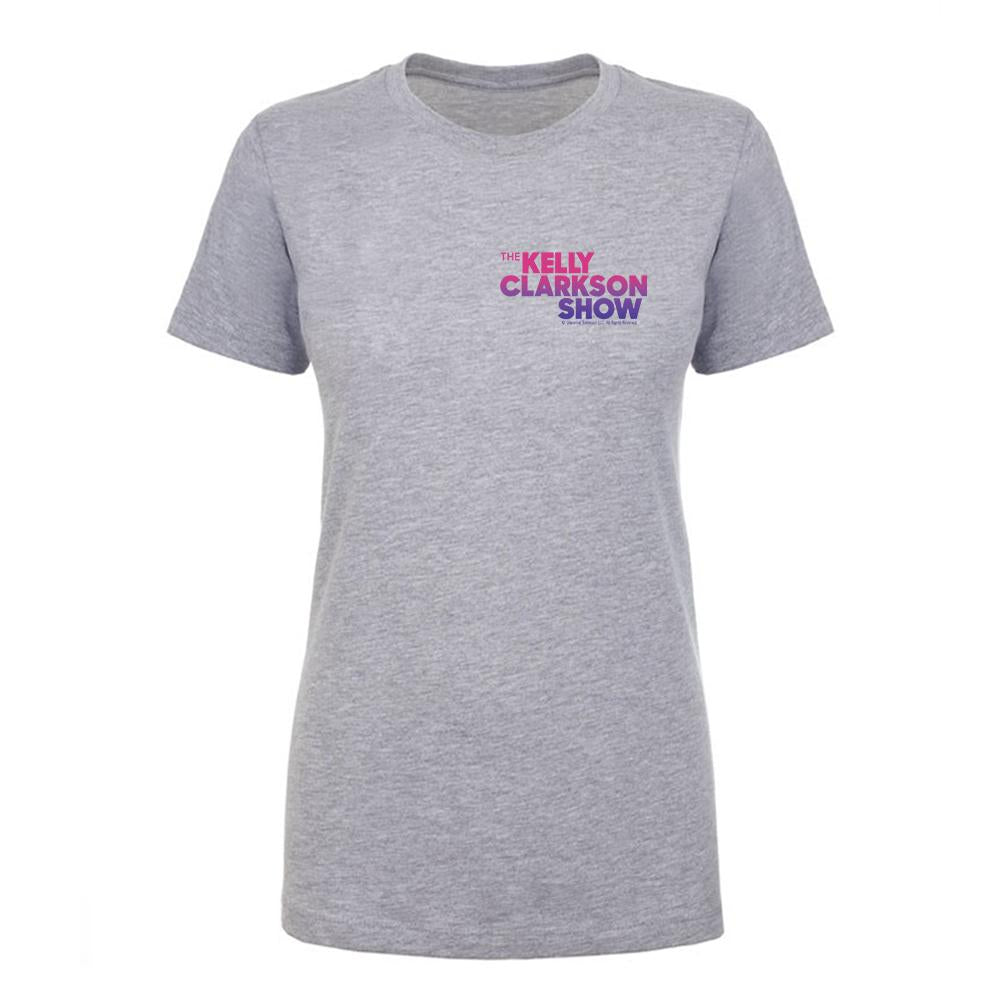 The Kelly Clarkson Show Multi-Color Logo Left Chest Women's Short Sleeve T-Shirt