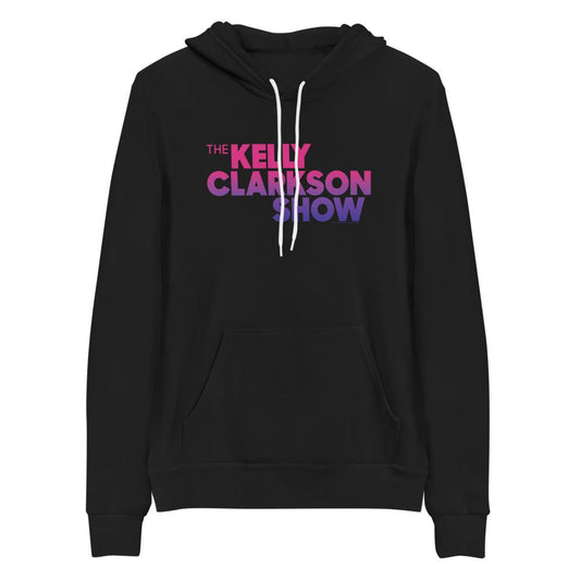 The Kelly Clarkson Show Multi-Color Logo Adult Fleece Hooded Sweatshirt-1