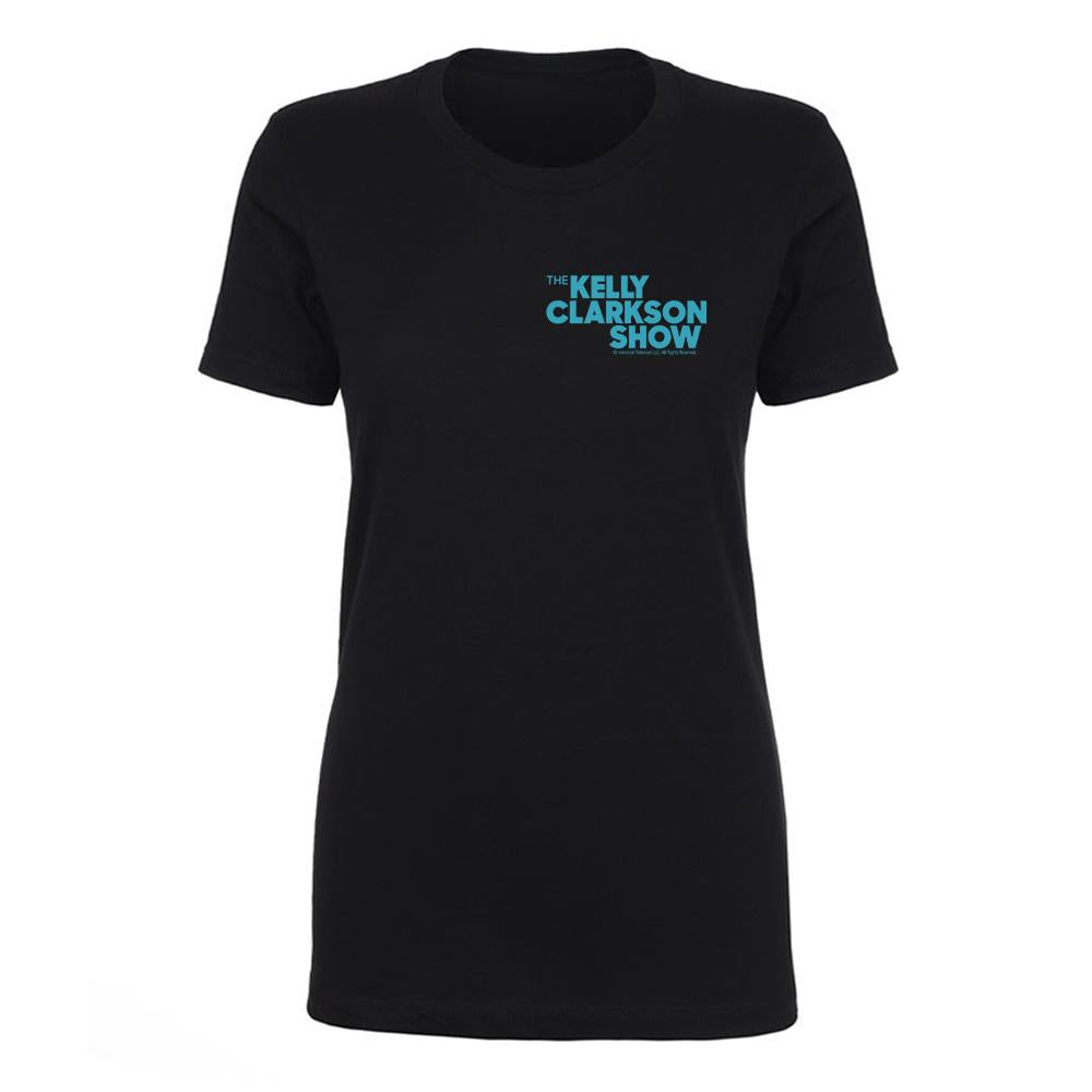 The Kelly Clarkson Show Single Color Left Chest Logo Women's Short Sleeve T-Shirt