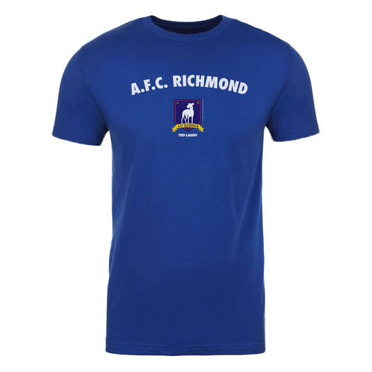 Ted Lasso A.F.C. Richmond Arch and Crest Adult Short Sleeve T-Shirt-4