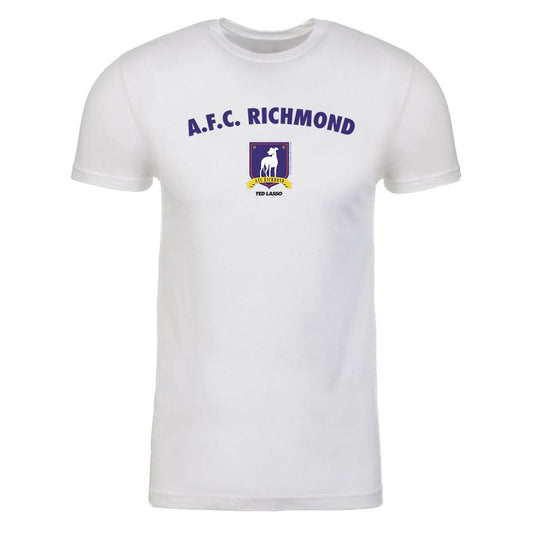 Ted Lasso A.F.C. Richmond Arch and Crest Adult Short Sleeve T-Shirt-0