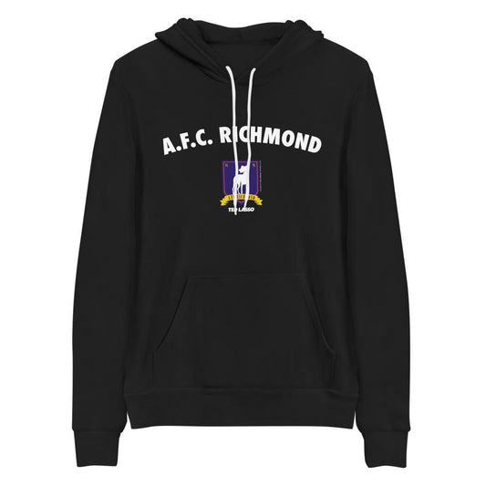 Ted Lasso A.F.C. Richmond Arch and Crest Adult Fleece Hooded Sweatshirt-0