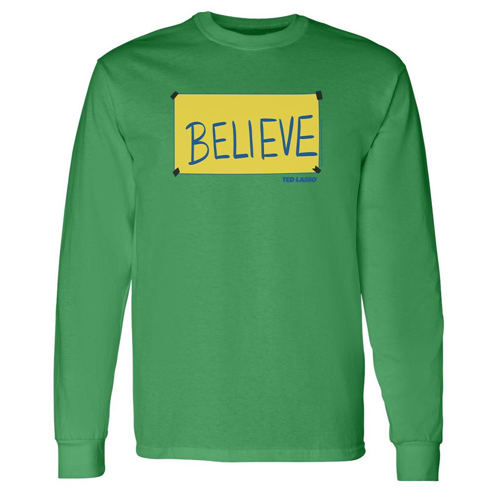 Ted Lasso A.F.C. Richmond Believe Sign Adult Long Sleeve T-Shirt