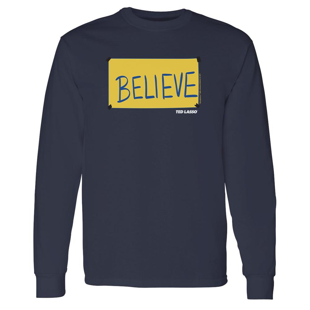 Ted Lasso A.F.C. Richmond Believe Sign Adult Long Sleeve T-Shirt