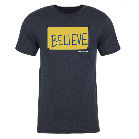 Ted Lasso A.F.C. Richmond Believe Sign Men's Tri-Blend T-Shirt-0