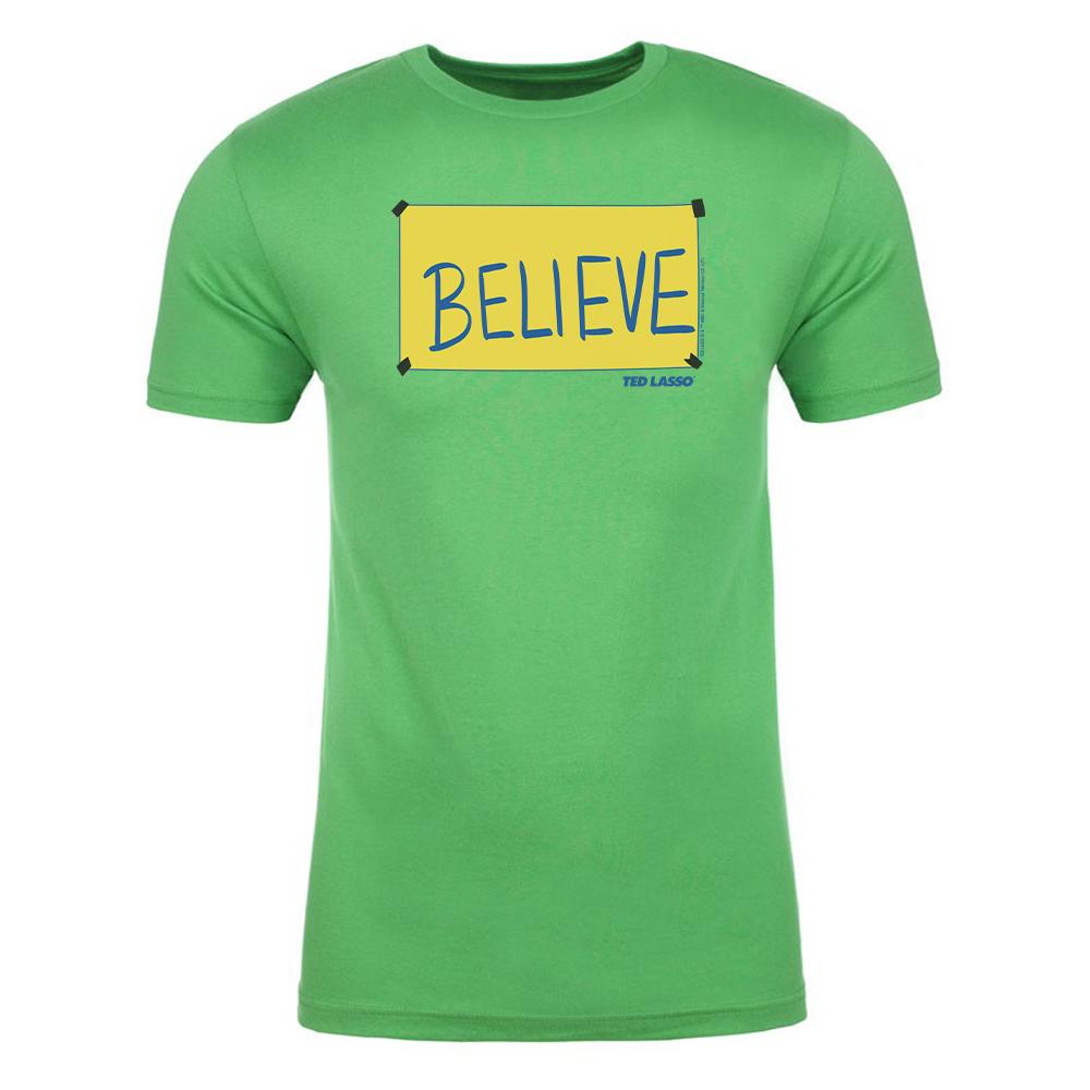 Ted Lasso Believe Sign Adult Short Sleeve T-Shirt