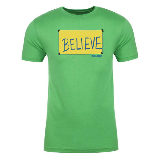 Ted Lasso Believe Sign Adult Short Sleeve T-Shirt-4