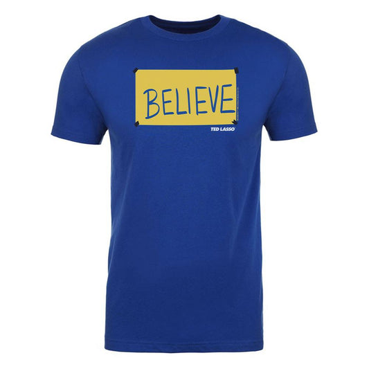 Ted Lasso Believe Sign Adult Short Sleeve T-Shirt-2