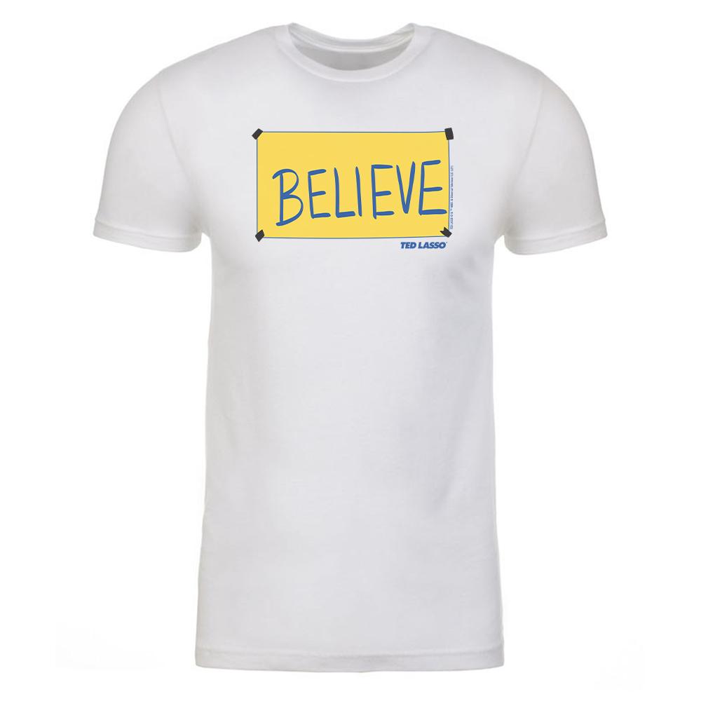 Ted Lasso Believe Sign Adult Short Sleeve T-Shirt