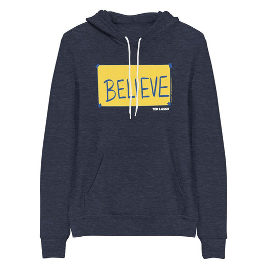 Ted Lasso A.F.C. Richmond Believe Sign Adult Fleece Hooded Sweatshirt-2