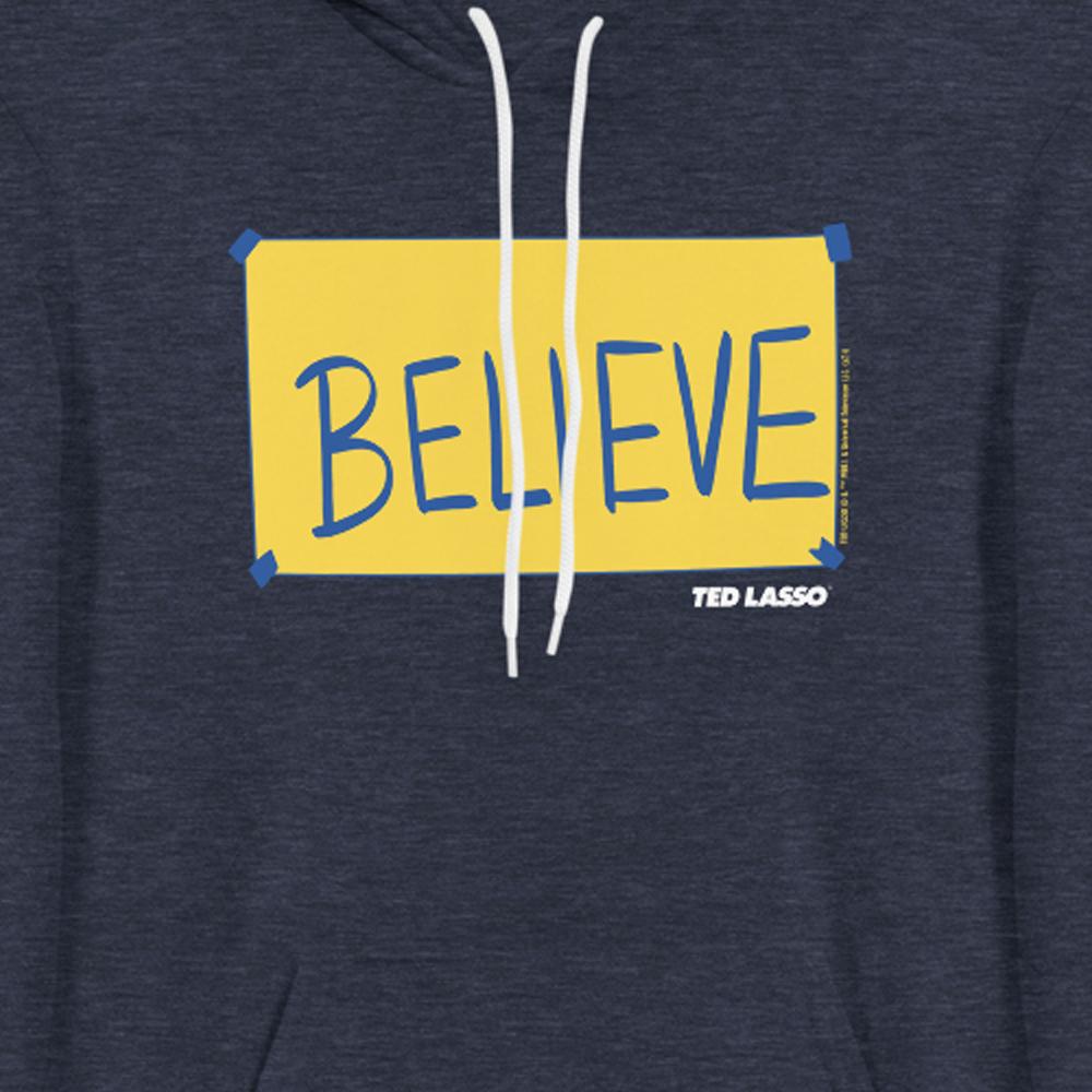 Ted Lasso A.F.C. Richmond Believe Sign Adult Fleece Hooded Sweatshirt