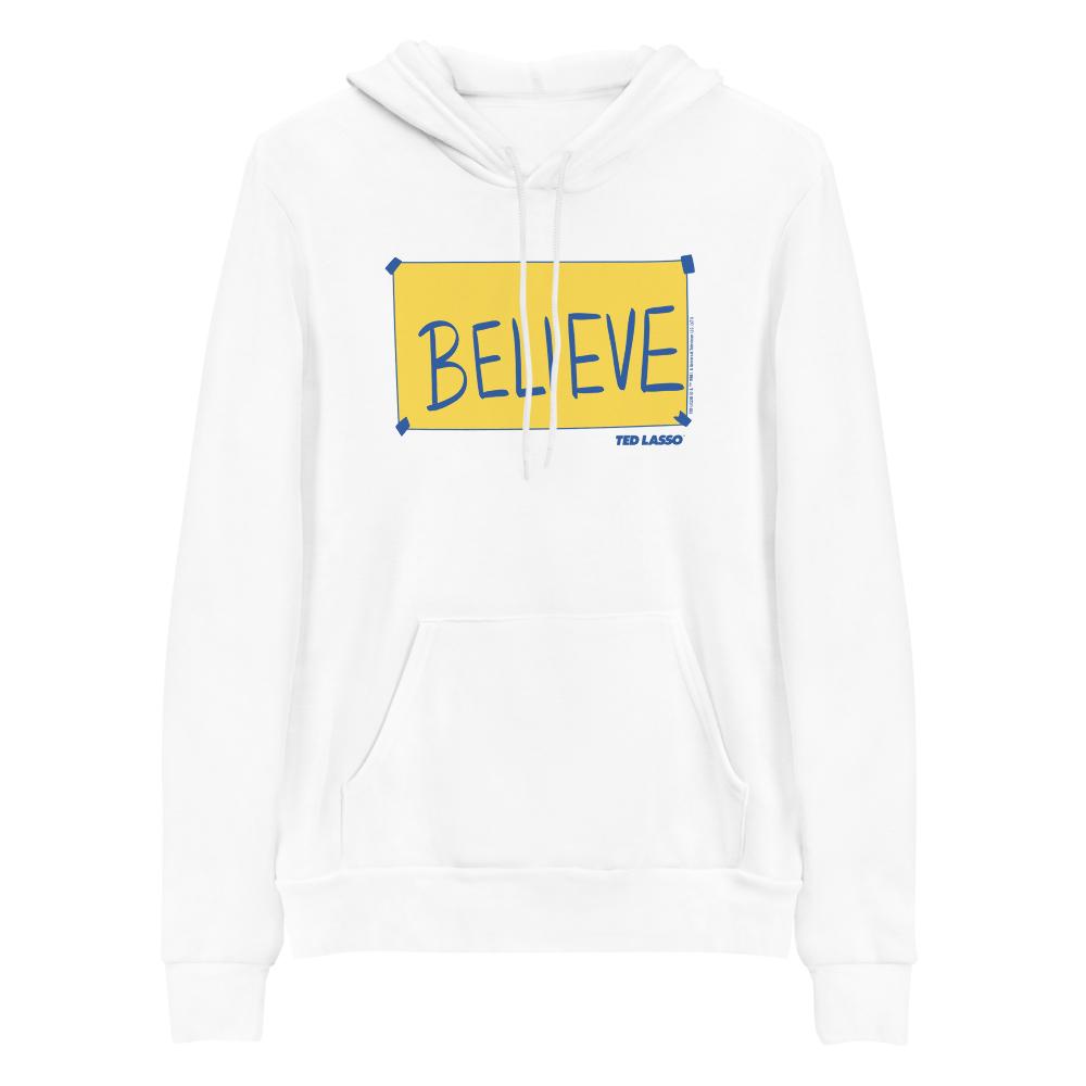 Ted Lasso A.F.C. Richmond Believe Sign Adult Fleece Hooded Sweatshirt