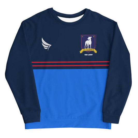 Ted Lasso A.F.C. Richmond Crest Unisex Crew Neck Sweatshirt-2