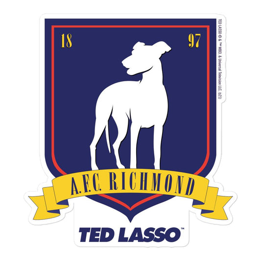 Ted Lasso A.F.C. Richmond Crest Die Cut Sticker-1