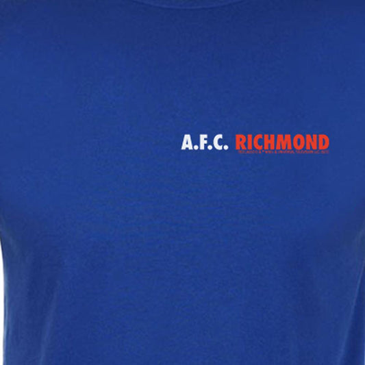 Ted Lasso A.F.C. Richmond Left Chest Adult Short Sleeve T-Shirt-2