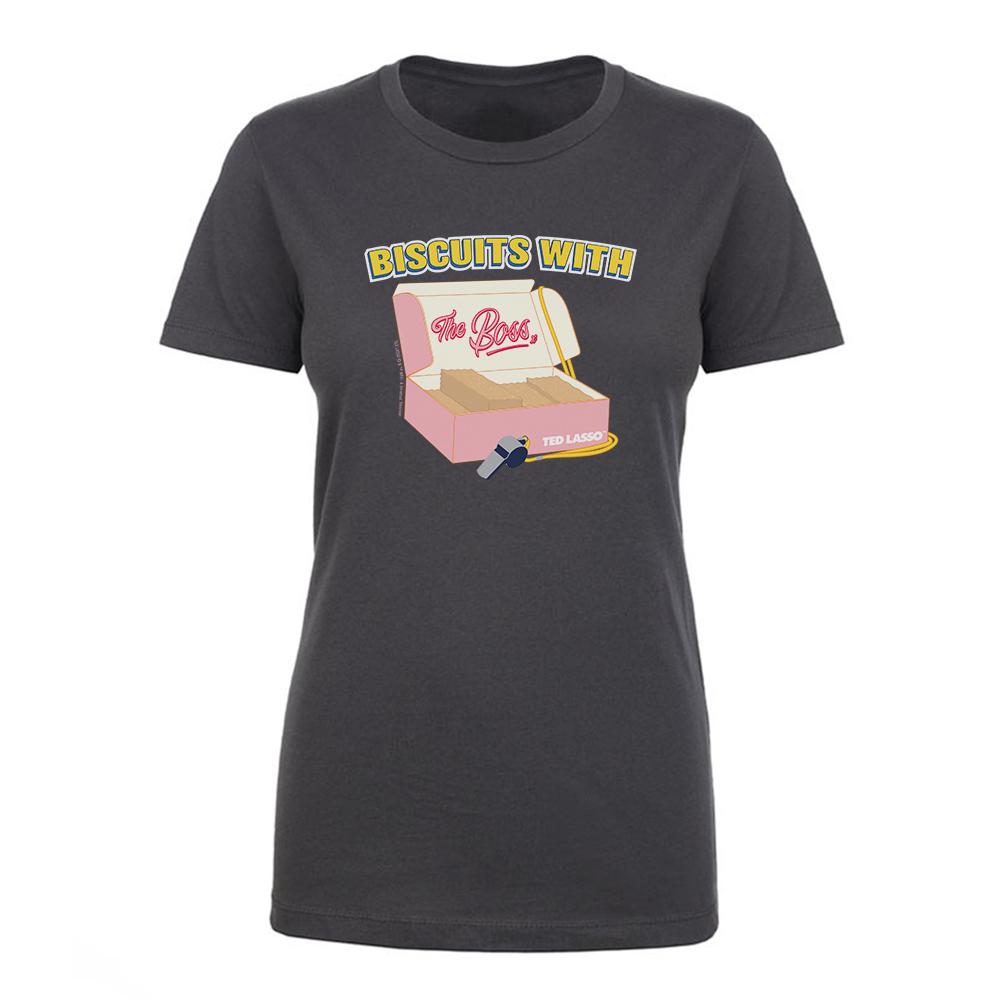 Ted Lasso Biscuits With The Boss Women's Short Sleeve T-Shirt