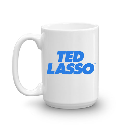 Ted Lasso Logo  White Mug-0