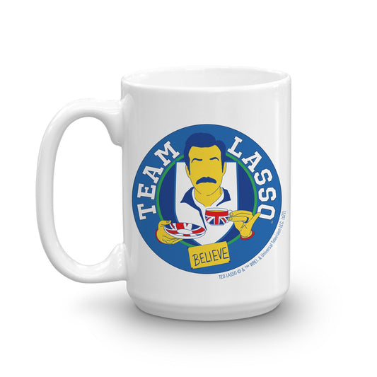 Ted Lasso Team Lasso White Mug-1