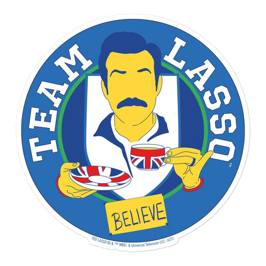 Ted Lasso Team Lasso Die Cut Sticker-1