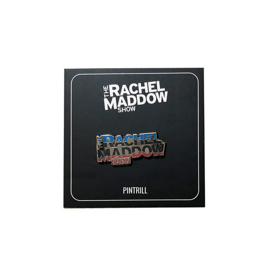 The Rachel Maddow Show Pintrill Logo Pin-0