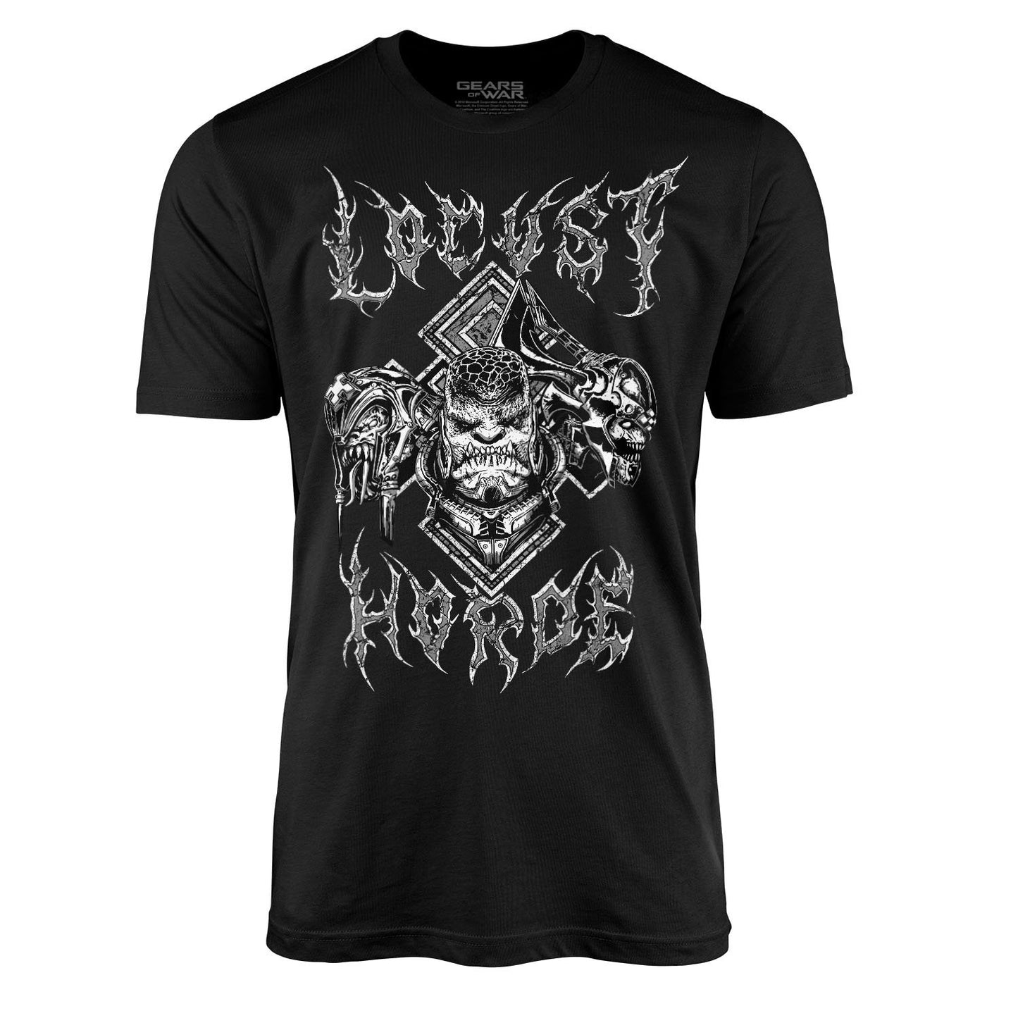 Gears of War Locust Horde Metal T-shirt