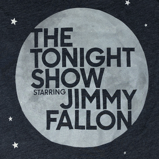 The Tonight Show Starring Jimmy Fallon Women’s Moon and Stars Tee-1