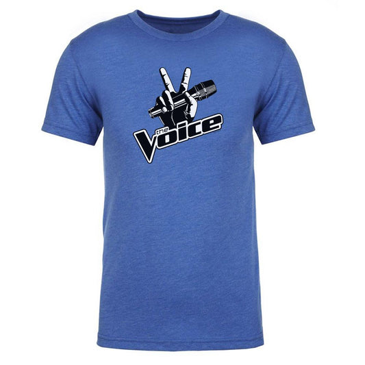 The Voice Logo Men's Tri-Blend T-Shirt-4