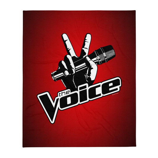 The Voice Logo Fleece Blanket-0