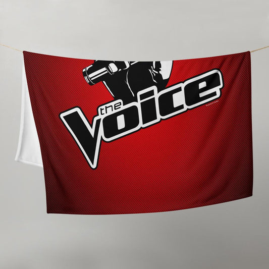 The Voice Logo Fleece Blanket-1