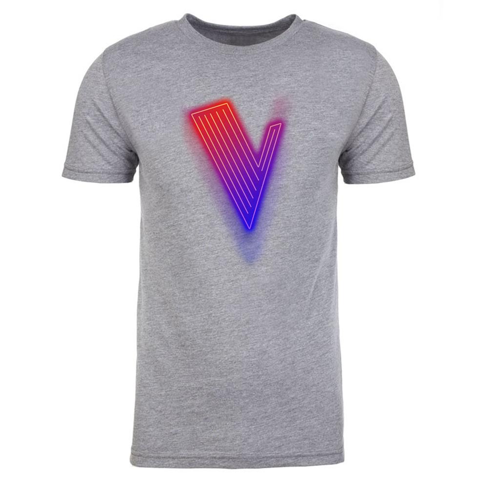 The Voice Neon Logo Men's Tri-Blend T-Shirt