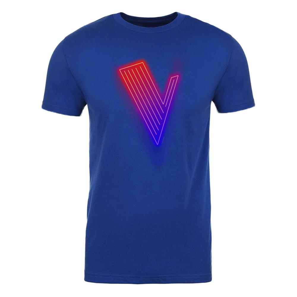 The Voice Neon Logo Adult Short Sleeve T-Shirt