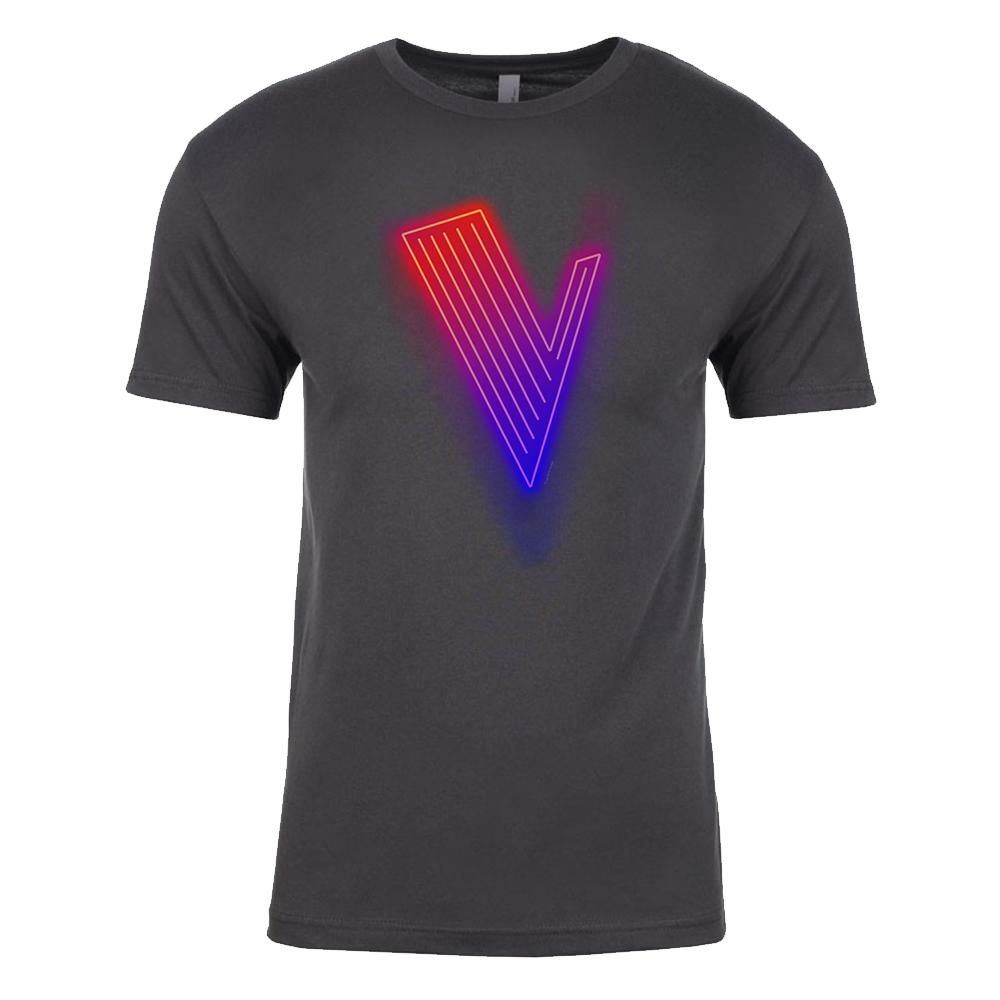 The Voice Neon Logo Adult Short Sleeve T-Shirt