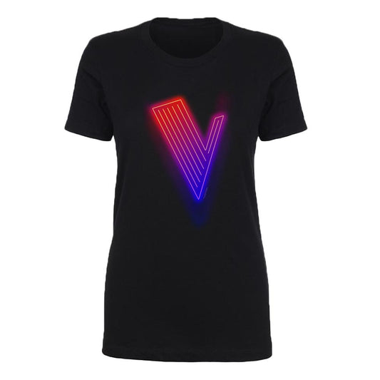 The Voice Neon Logo Women's Short Sleeve T-Shirt-1