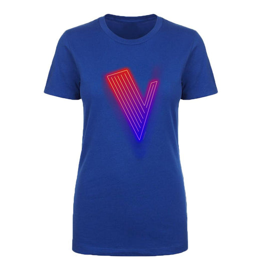 The Voice Neon Logo Women's Short Sleeve T-Shirt-3