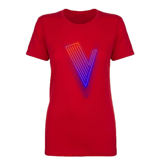 The Voice Neon Logo Women's Short Sleeve T-Shirt-0