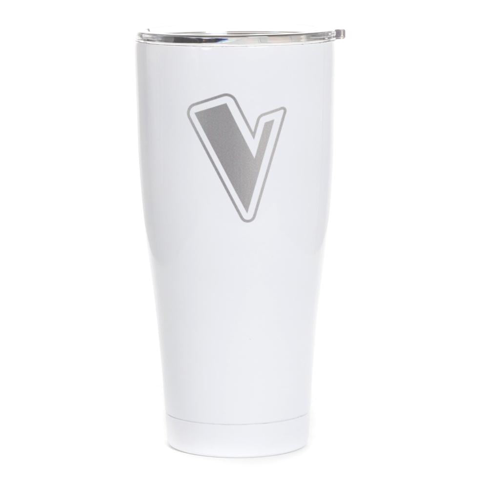 The Voice V Logo Laser Engraved SIC Tumbler