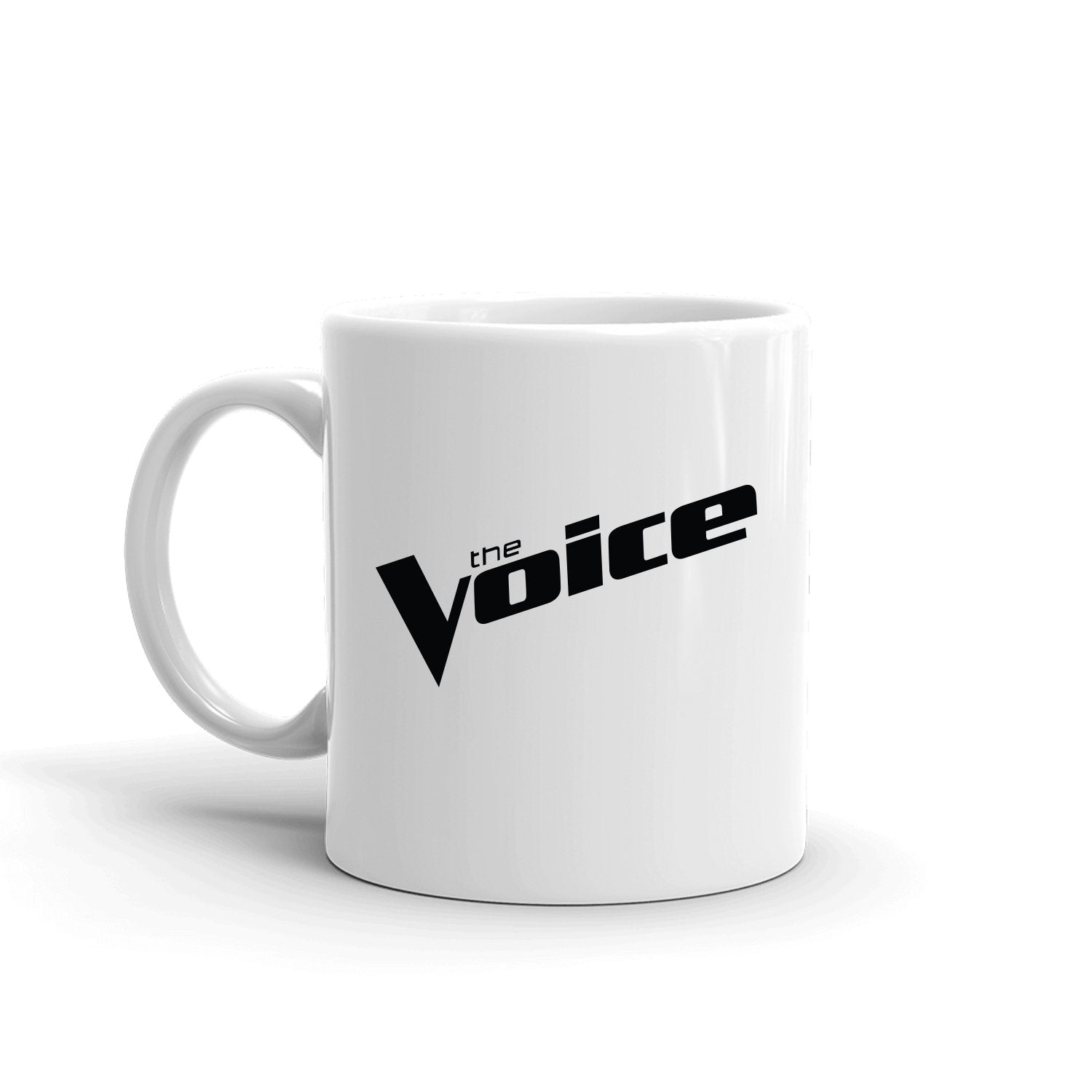 The Voice Wordmark White Mug