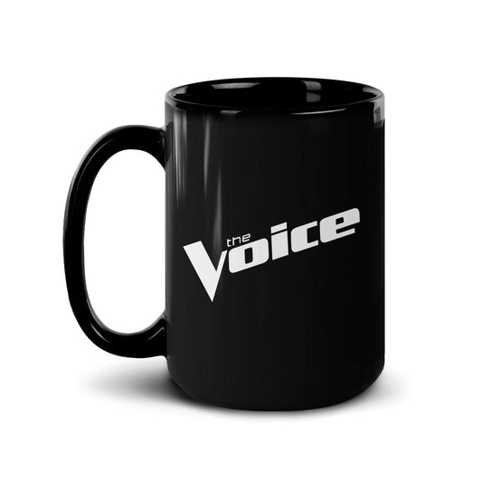 The Voice Wordmark White Mug-3