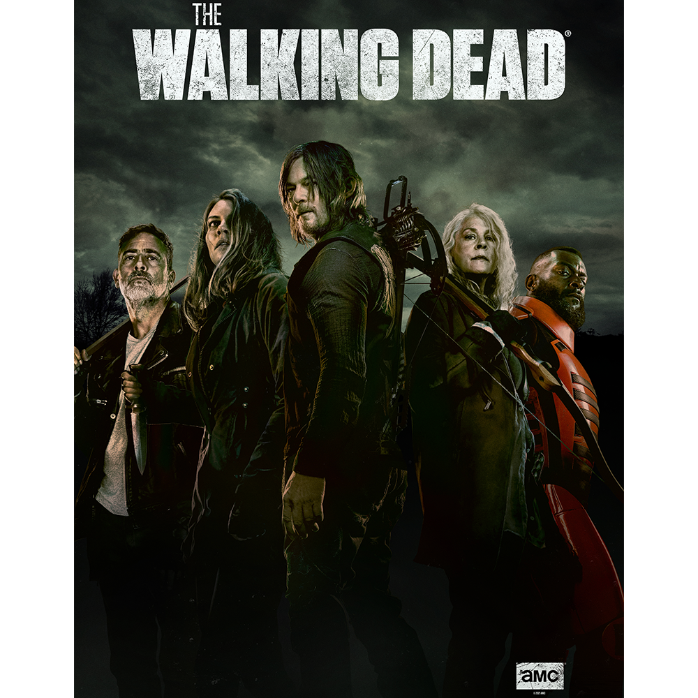 The Walking Dead Season 11A Key Art Sherpa Blanket