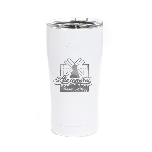 The Walking Dead Alexandria Laser Engraved SIC Tumbler-0