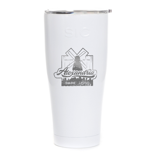 The Walking Dead Alexandria Laser Engraved SIC Tumbler-3