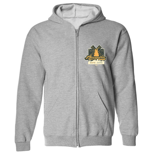 The Walking Dead Alexandria Fleece Zip-Up Hooded Sweatshirt-0