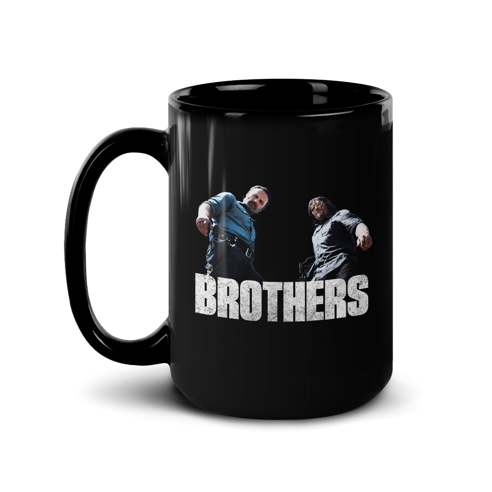 The Walking Dead Brothers Black Mug