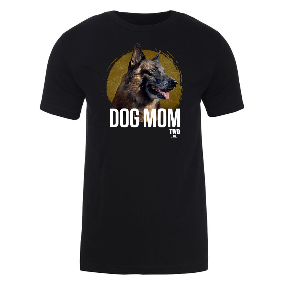 The Walking Dead Dog Mom Adult Short Sleeve T-Shirt