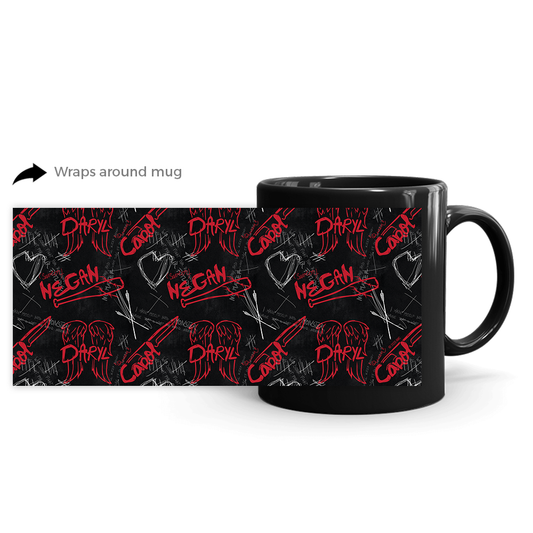 The Walking Dead Edge Black Mug-3