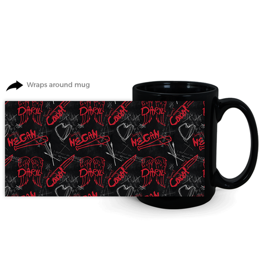 The Walking Dead Edge Black Mug-0