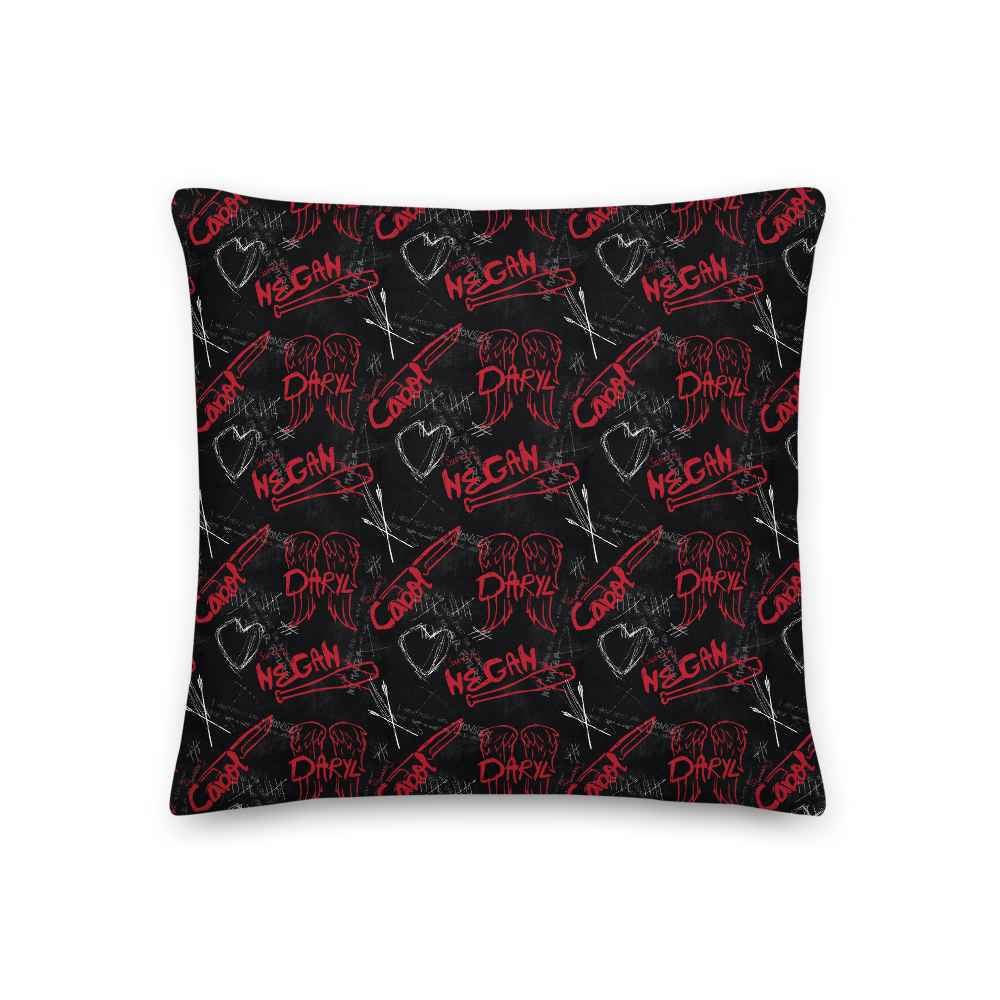 The Walking Dead Edge Throw Pillow