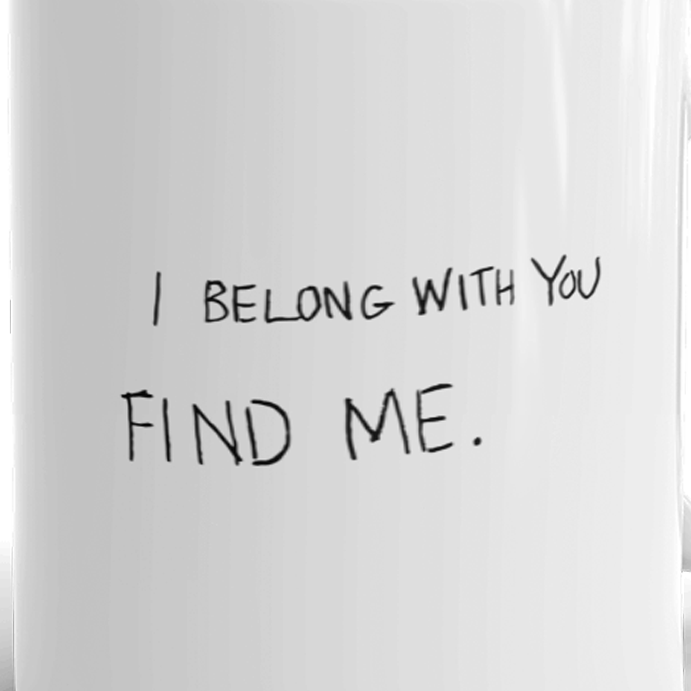 The Walking Dead Find Me White Mug