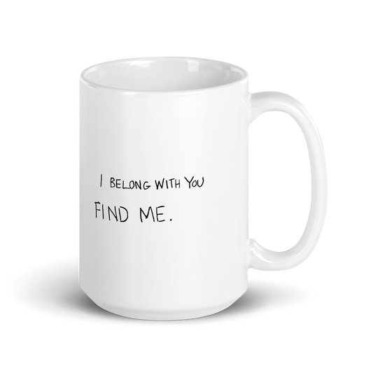 The Walking Dead Find Me White Mug-5